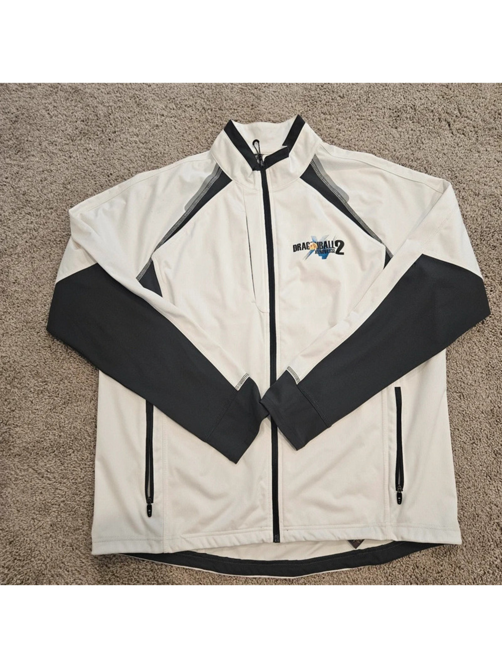 Dragon Ball Xenoverse 2 Elevate Sport Men’s Full Zip Jacket Rare Limited Edition